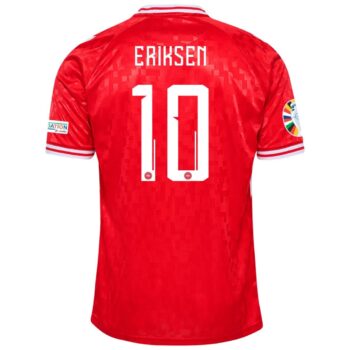 Maillot Danemark Domicile 2024 2025 Eriksen