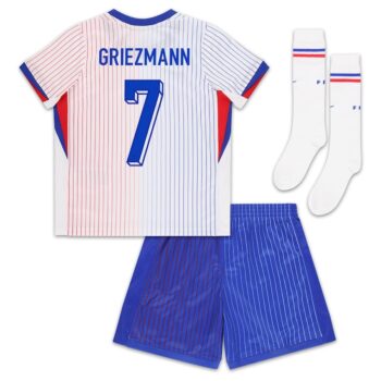 Maillot Kit Enfant Equipe de France Griezmann 2024 2025 Exterieur