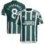 Maillot Enfant Manchester United Extérieur 2023 2024 B.Fernandes