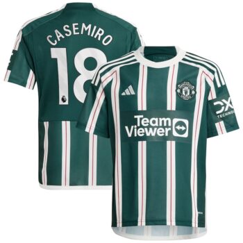 Maillot Enfant Manchester United Extérieur 2023 2024 Casemiro