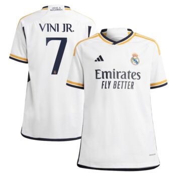 MAILLOT ENFANT REAL MADRID DOMICILE 2023 2024 VINI JR