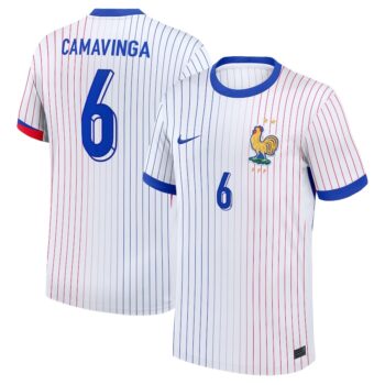 Maillot Equipe de France Exterieur 2024 2025 Camavinga