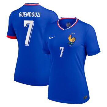 Maillot Equipe de France Femme Domicile 2024 2025 Guendouzi