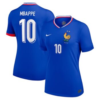 Maillot Equipe de France Femme Domicile 2024 2025 Mbappe
