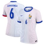 Maillot Equipe de France Femme Exterieur 2024 2025 Camavinga