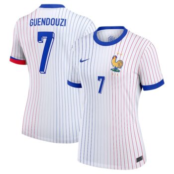 Maillot Equipe de France Femme Exterieur 2024 2025 Guendouzi