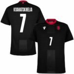Maillot Georgie Exterieur 2024 2025 Kvaratskhelia