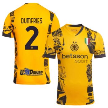 Maillot Inter Milan Third 2024 2025 Dumfries
