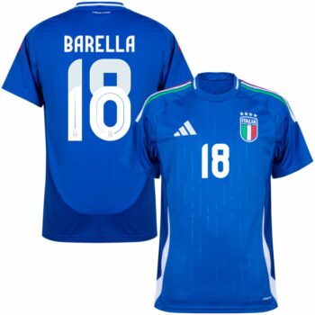 Maillot Italie Domicile 2024 2025 Barella