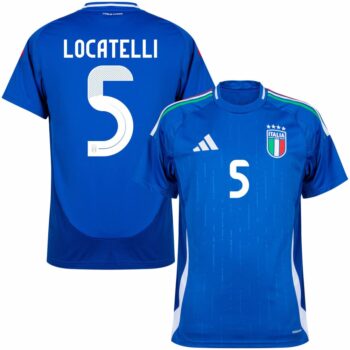 Maillot Italie Domicile 2024 2025 Locatelli