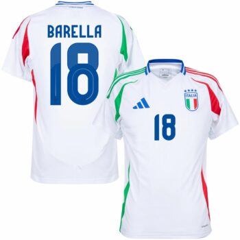 Maillot Italie Exterieur 2024 2025 Barella