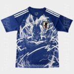 Maillot Japon Dragon Ball Vegeta Super Saiyan Bleu