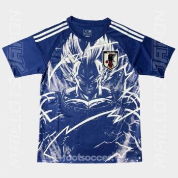 Maillot Japon Dragon Ball Vegeta Super Saiyan Bleu