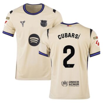 Maillot Barca Exterieur 2025 2026 Cubarsi La Liga