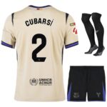 Maillot Kit Enfant Barca Exterieur 2025 2026 Cubarsi La Liga