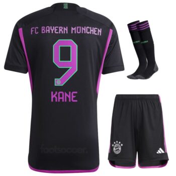 Maillot Kit Enfant Bayern Munich 2023 2024 Extérieur Kane