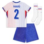 Maillot Kit Enfant Equipe de France Exterieur 2024 2025 Pavard