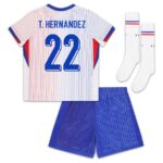 Maillot Kit Enfant Equipe de France Exterieur 2024 2025 T. Hernandez