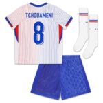 Maillot Kit Enfant Equipe de France Exterieur 2024 2025 Tchouameni