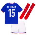 Maillot Kit Enfant Equipe de France Domicile 2024 2025 Thuram