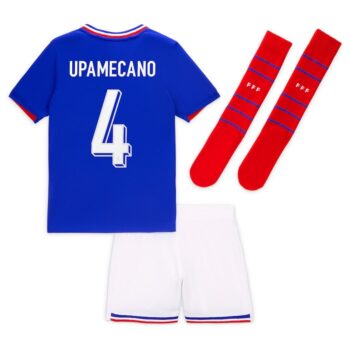 Maillot Kit Enfant Equipe de France Domicile 2024 2025 Upamecano