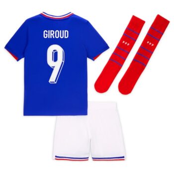 Maillot Kit Enfant Equipe de France Giroud 2024 2025 Domicile