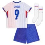 Maillot Kit Enfant Equipe de France Giroud 2024 2025 Exterieur