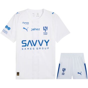 Maillot Kit Enfant Exterieur Al Hilal 2025 2026