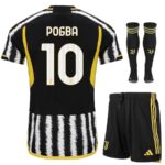 Maillot Kit Enfant Juventus Domicile 2023 2024 Pogba