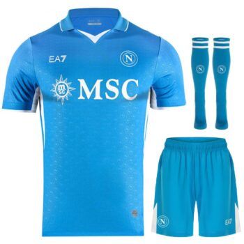 Maillot Kit Enfant Naples Domicile 2024 2025