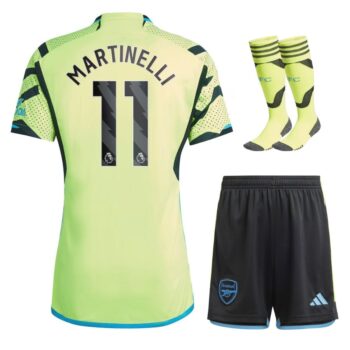 Maillot Kit enfant Extérieur Arsenal 2023 2024 Martinelli