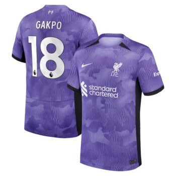 Maillot Liverpool 2023 2024 Third Gakpo