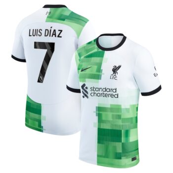 MAILLOT LIVERPOOL EXTERIEUR 2023 2024 LUIS DIAZ