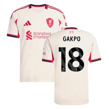 Maillot Liverpool Exterieur 2025 2026 Gakpo