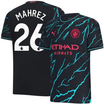 Maillot Manchester City 2023 2024 Third Mahrez