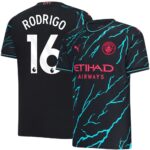 Maillot Manchester City 2023 2024 Third Rodrigo