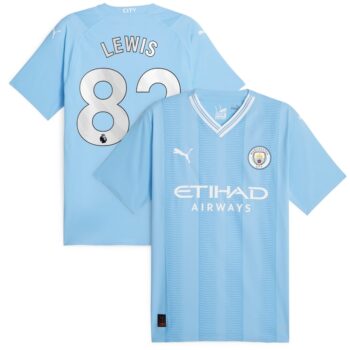 MAILLOT MANCHESTER CITY DOMICILE 2023 2024 LEWIS
