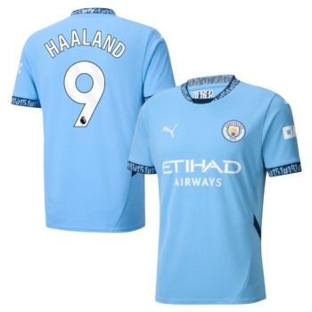 Maillot Enfant Manchester City Domicile 2024 2025 Haaland