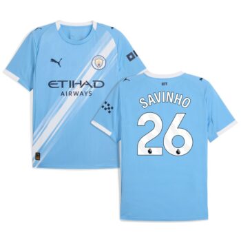 Maillot Manchester City Domicile 2025 2026 Savinho