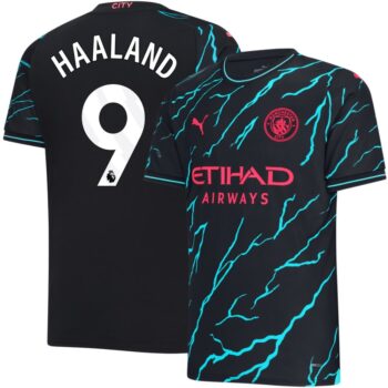 Maillot Manchester City 2023 2024 Third Haaland