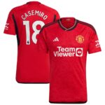 MAILLOT MANCHESTER UNITED DOMICILE 2023 2024 CASEMIRO