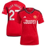 MAILLOT MANCHESTER UNITED DOMICILE 2023 2024 FEMME ALEX TELLES
