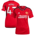 MAILLOT MANCHESTER UNITED DOMICILE 2023 2024 FEMME MENGI