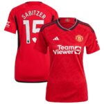 MAILLOT MANCHESTER UNITED DOMICILE 2023 2024 FEMME SABITZER