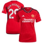 MAILLOT MANCHESTER UNITED DOMICILE 2023 2024 FEMME WAN-BISSAKA
