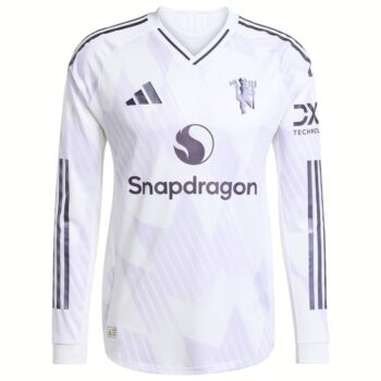 Maillot Manchester United Exterieur 2025 2026 Manches Longues