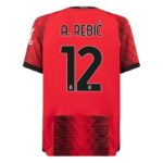 MAILLOT MILAN AC DOMICILE 2023 2024 A.REBIC