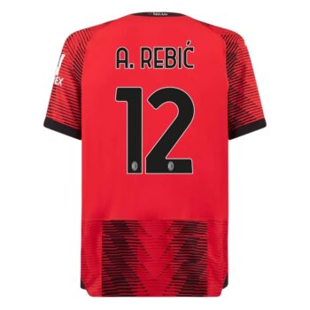 MAILLOT MILAN AC DOMICILE 2023 2024 A.REBIC