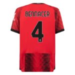 MAILLOT MILAN AC DOMICILE 2023 2024 BENNACER