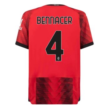 MAILLOT MILAN AC DOMICILE 2023 2024 BENNACER